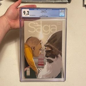 Saga #13 CGC 9.2 (1st appearance of Upsher & Doff)